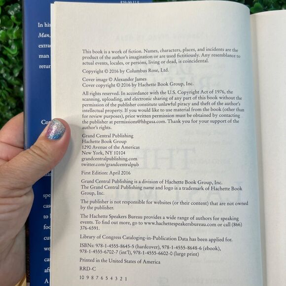 Memory Man: The Last Mile Hardcover Book David Baldacci Thriller Summer Reading - Picture 6 of 9